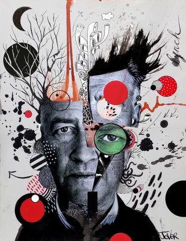 Print of Dada Pop Culture/Celebrity Collage by LOUI JOVER