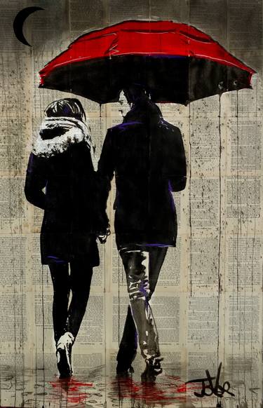 Print of Love Drawings by LOUI JOVER