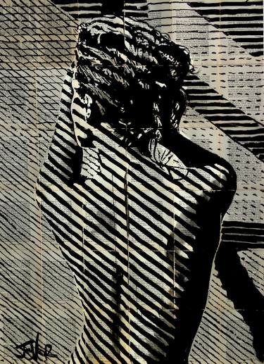 Original Women Drawings by LOUI JOVER