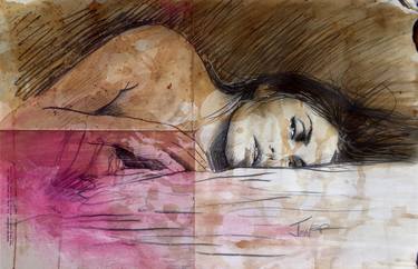 Print of Figurative Women Drawings by LOUI JOVER