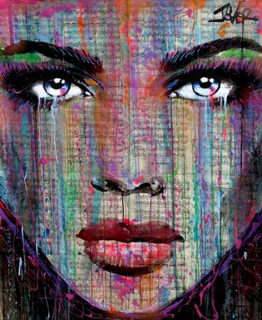 Print of Expressionism Women Drawings by LOUI JOVER