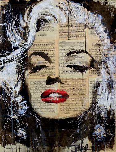 Print of Women Drawings by LOUI JOVER