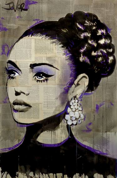 Original Women Drawings by LOUI JOVER