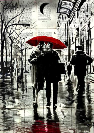 Print of Figurative People Drawings by LOUI JOVER