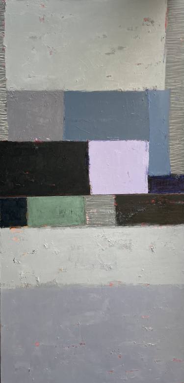 Original Minimalism Abstract Painting by Olga Konoshchuk
