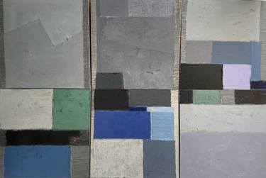 Original Minimalism Abstract Painting by Olga Konoshchuk