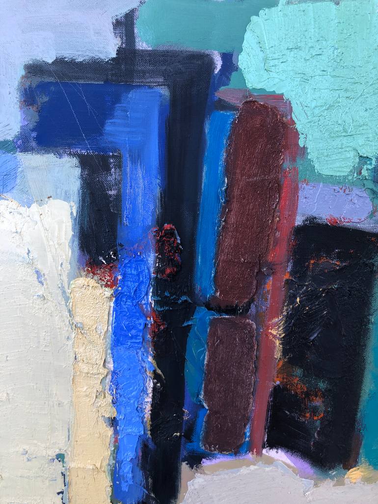 Original Abstract Still Life Painting by Olga Konoshchuk