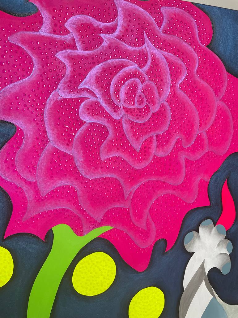 Original Abstract People Painting by Mais Al-Sheikhly