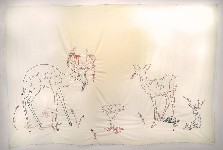 Print of Animal Installation by Hannah Ward