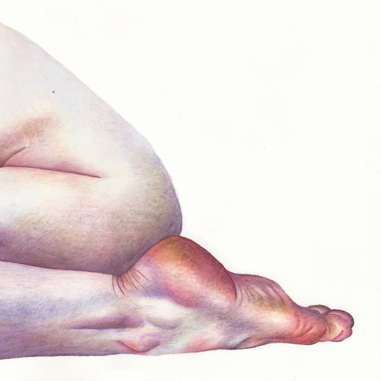 Original Illustration Body Drawing by Hannah Ward