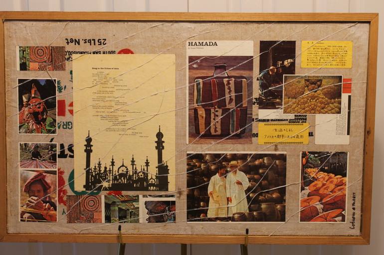 Original People Mixed Media by Horatio Lotuaco | Contemporary Art on Fabric | A Song to the Colors of Asia