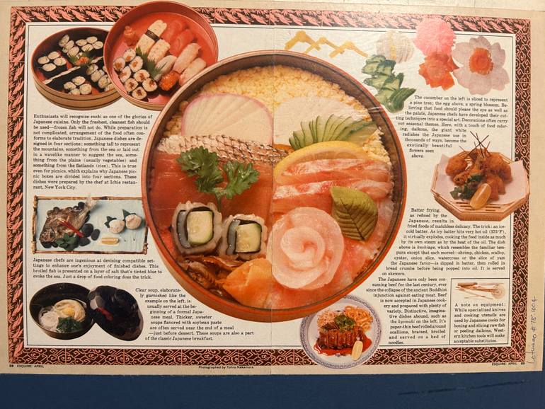 Original Contemporary Food & Drink Collage by Horatio Lotuaco
