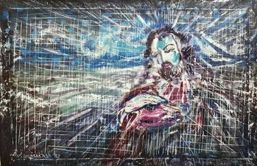 Print of Conceptual Religious Paintings by Ramprakash A B