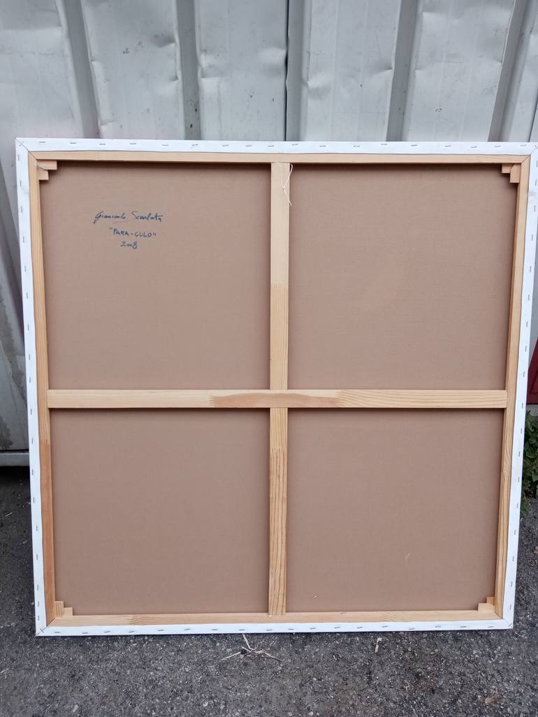 Original Conceptual Language Painting by Giancarlo Scarlata