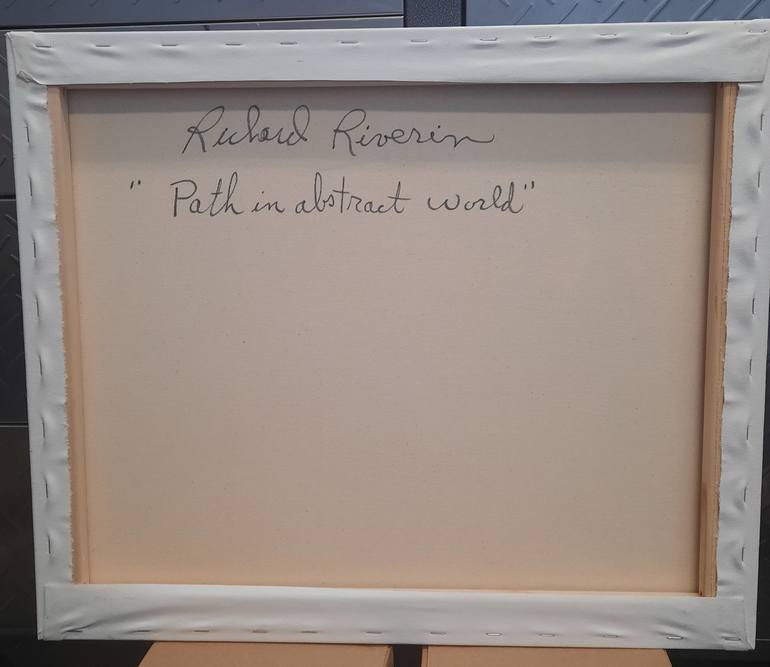 Original Abstract Painting by Richard Riverin