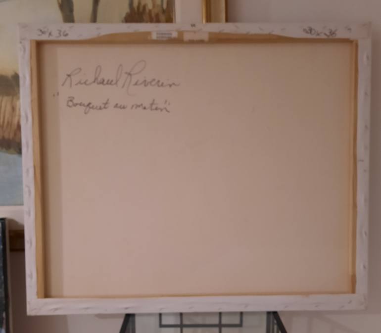 Original Impressionism Floral Painting by Richard Riverin