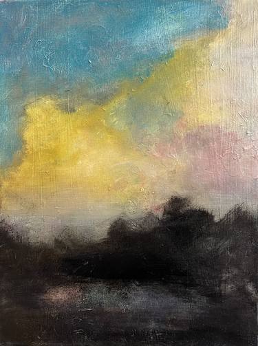 Original Abstract Landscape Paintings by Ingvill Gaarder