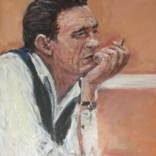 Johnny Cash by Gerald Hubert