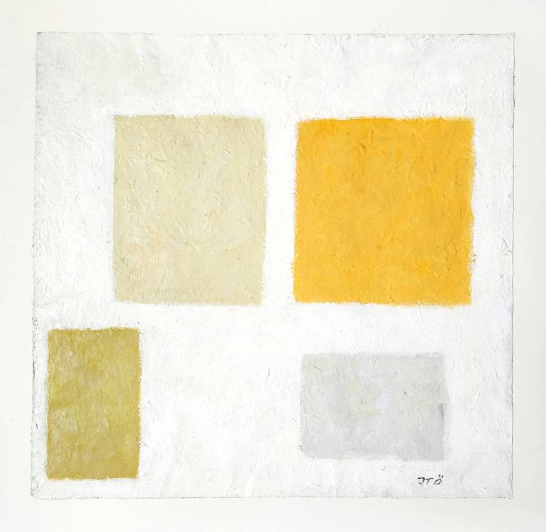 Original Minimalism Abstract Painting by Jan-Thomas Ölund