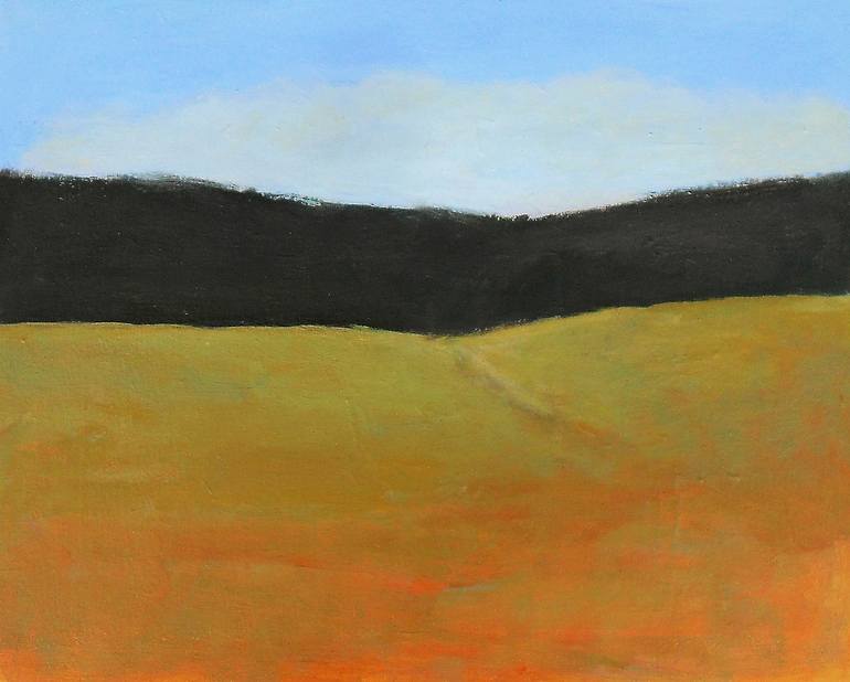 Original Abstract Expressionism Landscape Painting by Jan-Thomas Ölund