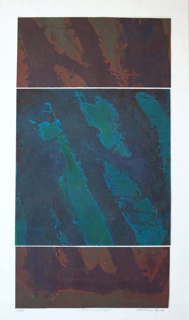 Print of Abstract Water Collage by Jan-Thomas Ölund