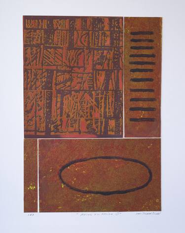 Original Abstract Collage by Jan-Thomas Ölund