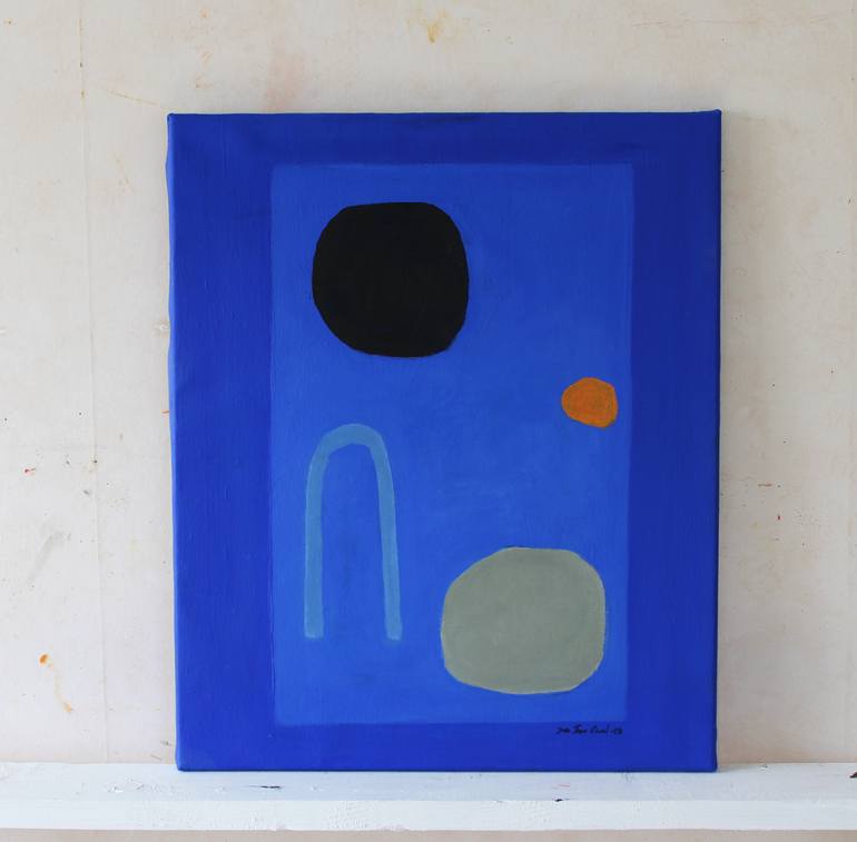 Original Minimalism Abstract Painting by Jan-Thomas Ölund