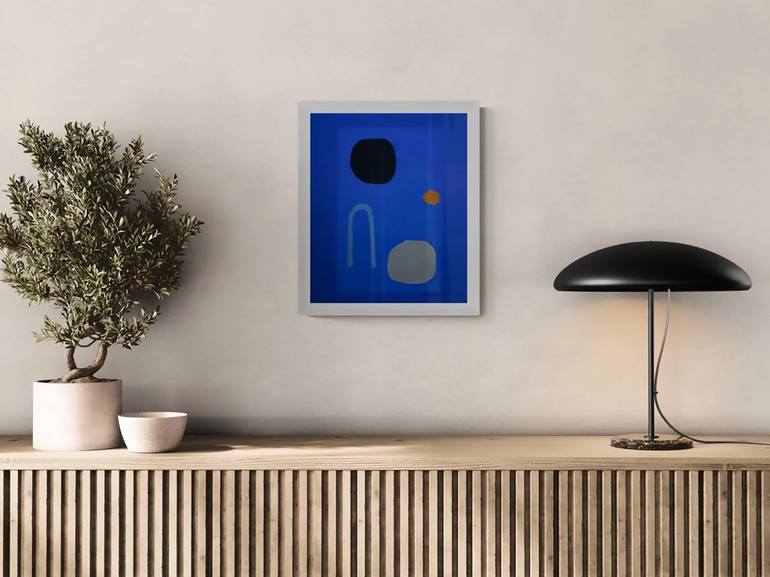 Original Minimalism Abstract Painting by Jan-Thomas Ölund