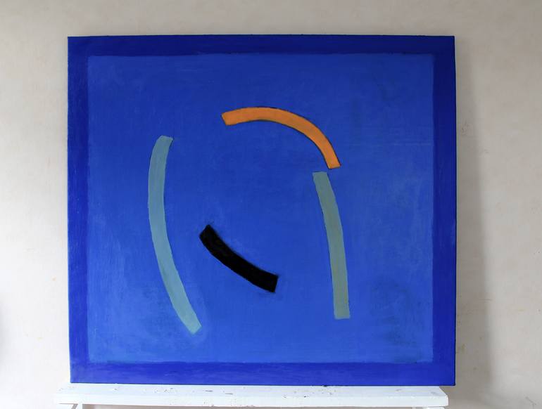 Original Minimalism Abstract Painting by Jan-Thomas Ölund