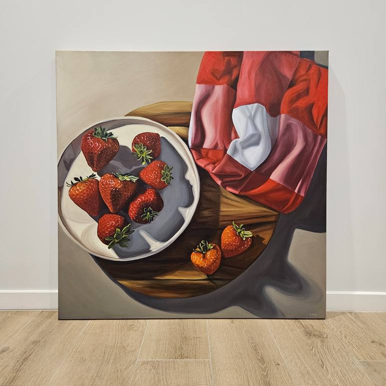 Original Realism Still Life Painting by Keanna-Belle Sacilotto
