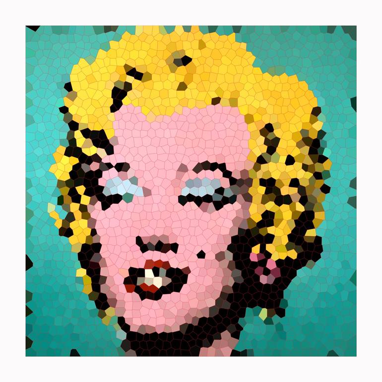 Monroe Painting by asa shoul | Saatchi Art