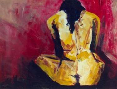 Original Impressionism Nude Paintings by Corbalan Maria Alejandra