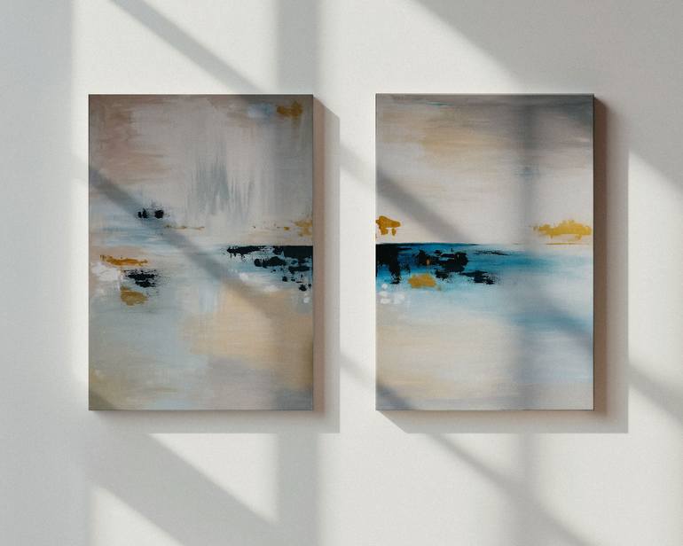 Original Contemporary Abstract Painting by Aneta Kures Cirusova