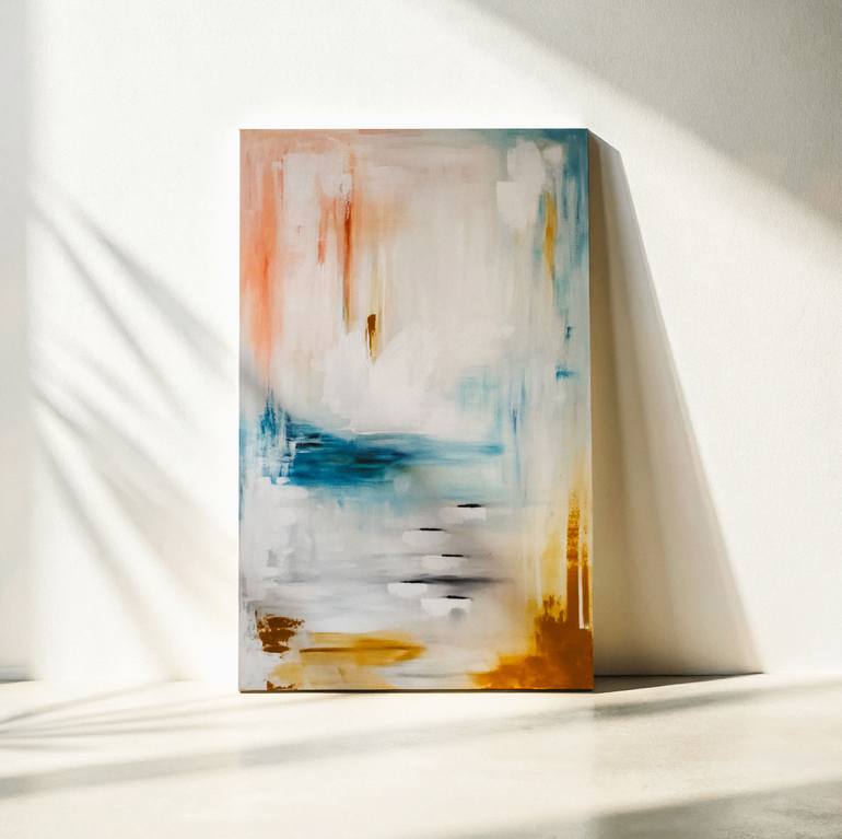 Original Contemporary Abstract Painting by Aneta Kures Cirusova