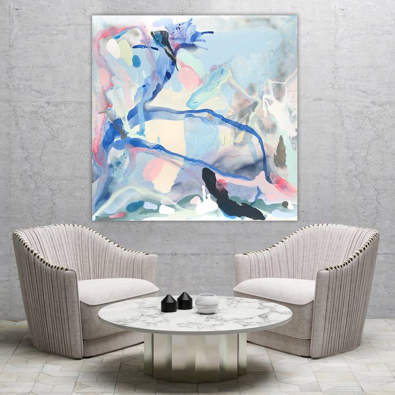 Original Abstract Painting by Anne Harper