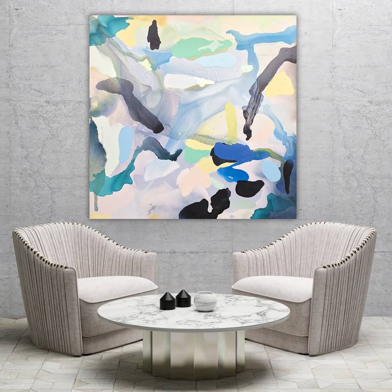Original Abstract Painting by Anne Harper