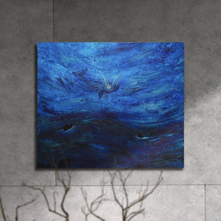 Original Symbolism Abstract Painting by Yun Hsu