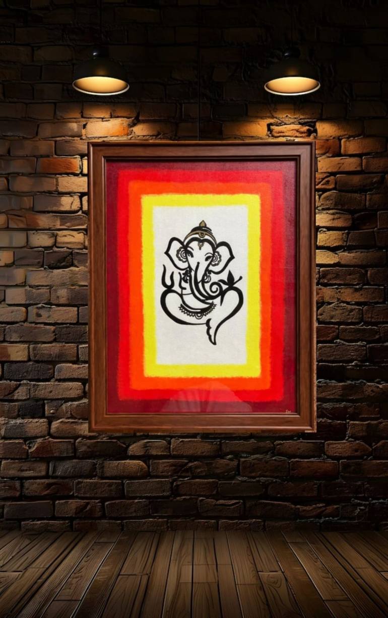 Original Contemporary Religion Painting by Lini Sebastian