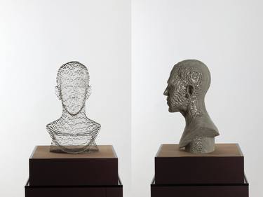 Original Pop Culture/Celebrity Sculpture by Ho Yoon Shin