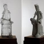 There is no essence.: Gray Pensive Bodhisattva by Ho Yoon Shin