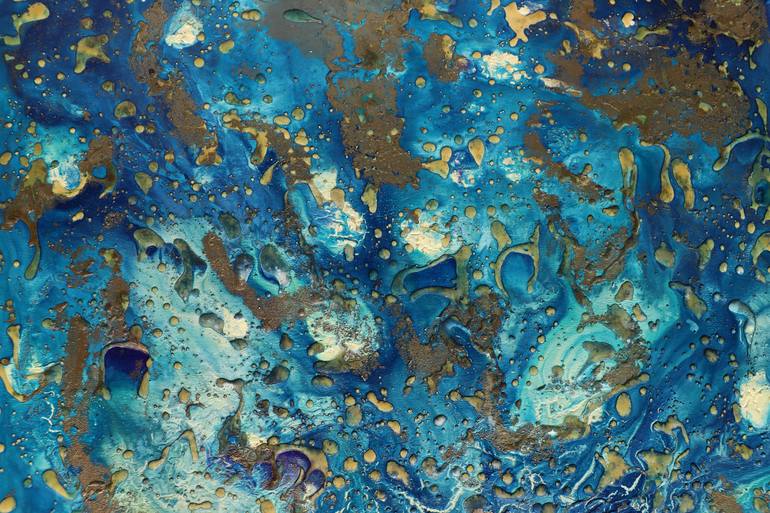 Original Abstract Expressionism Abstract Painting by Chantal Barlow