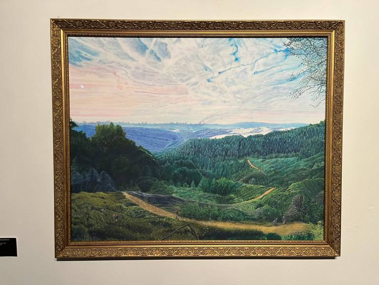 Original Contemporary Landscape Painting by John A Rice