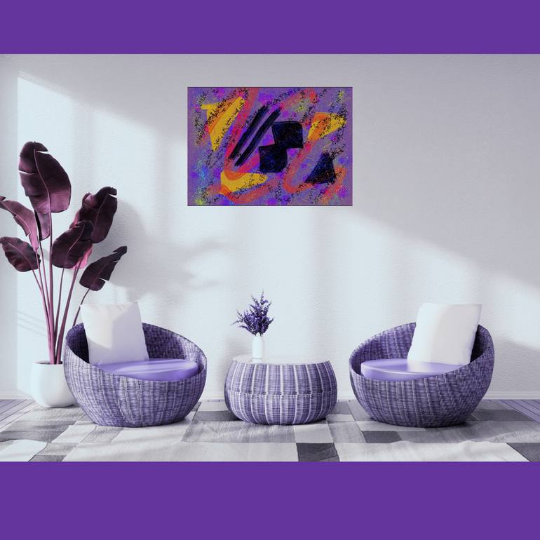 Original Abstract Expressionism Abstract Digital by Anra Dei