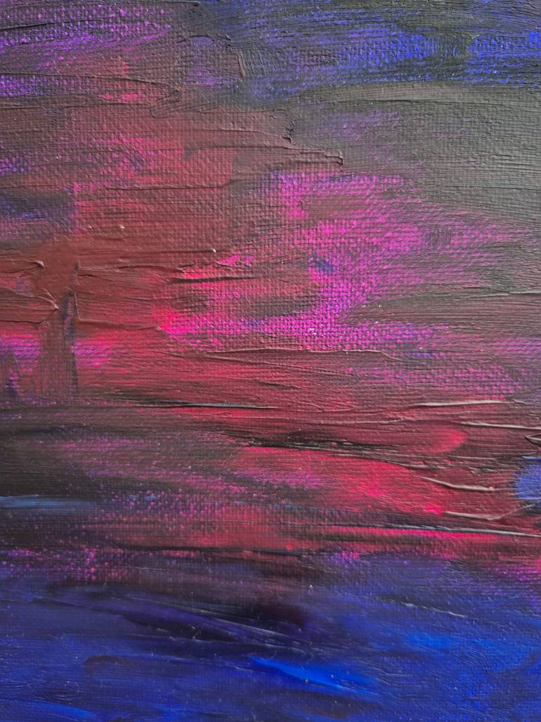 Original Abstract Expressionism Abstract Painting by Arsen Ganin
