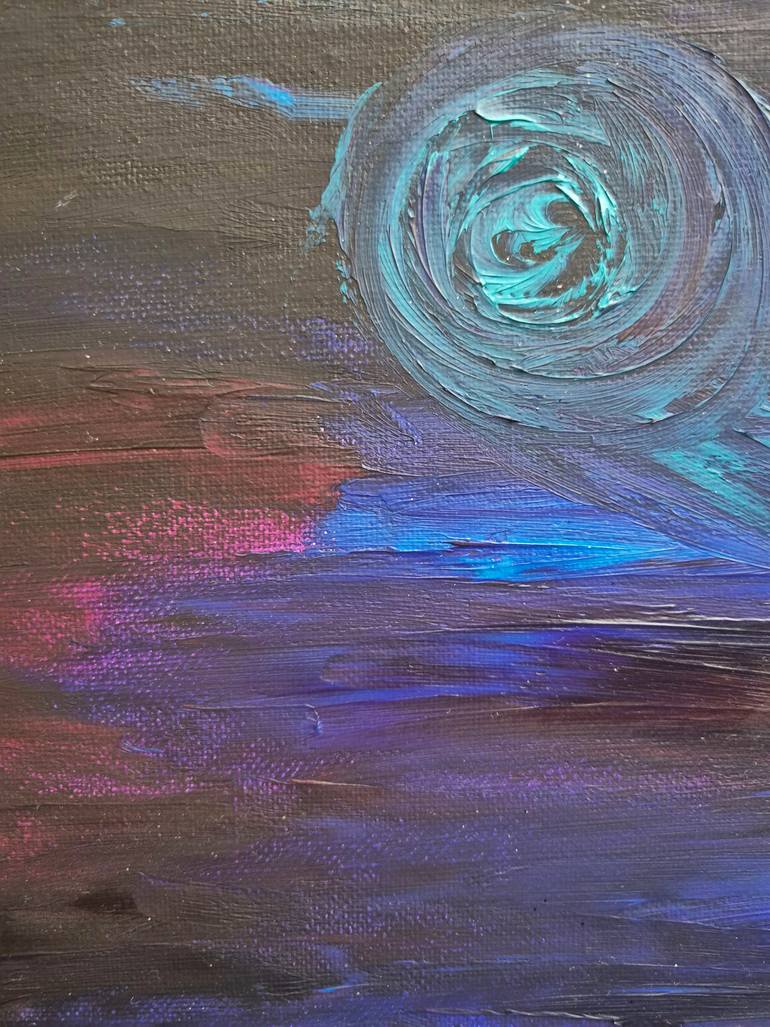 Original Abstract Expressionism Abstract Painting by Arsen Ganin