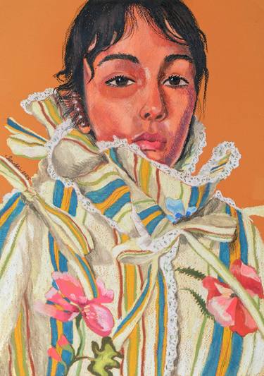 Original Figurative Women Paintings by Surabhi Gaikwad