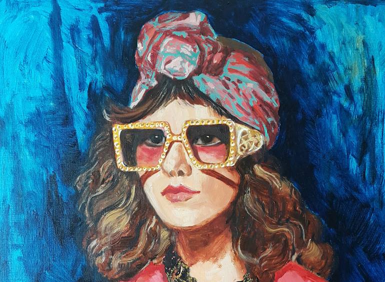 Original Fashion Painting by Surabhi Gaikwad