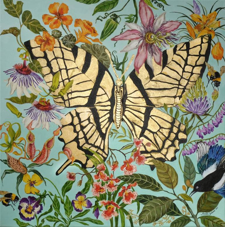 Butterfly II Painting by Surabhi Gaikwad | Saatchi Art