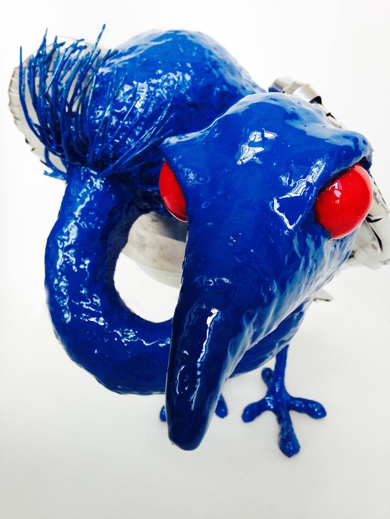 Original Pop Art Animal Sculpture by Juan Isasa