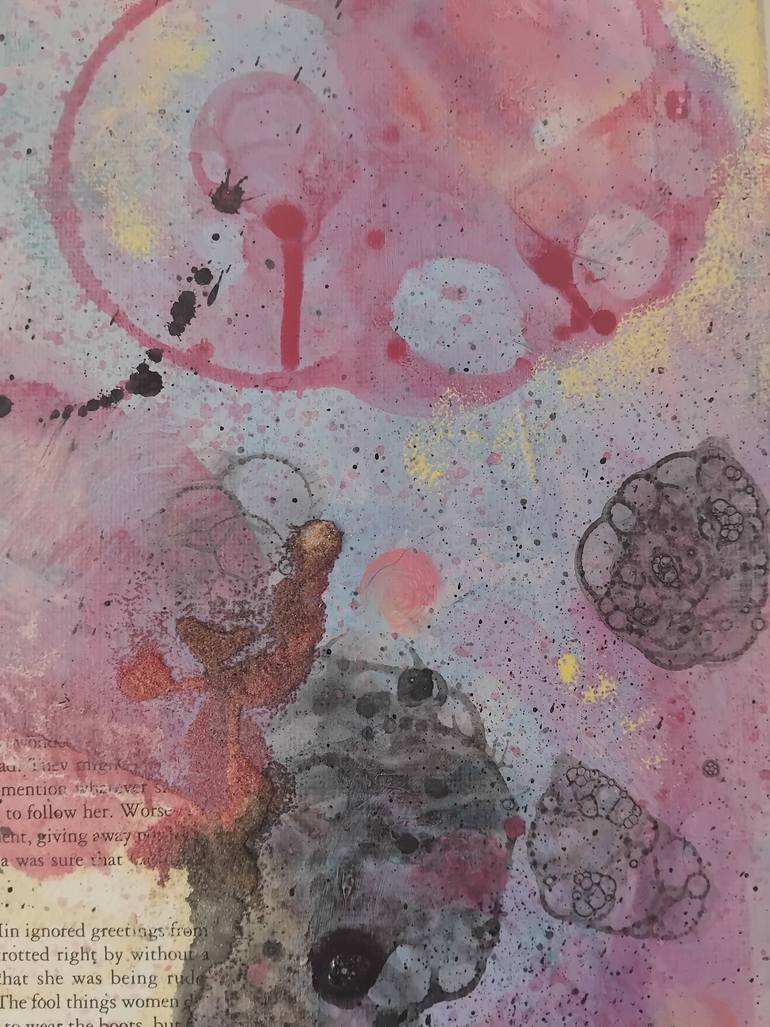 Original Abstract Expressionism Abstract Mixed Media by Jade Bane
